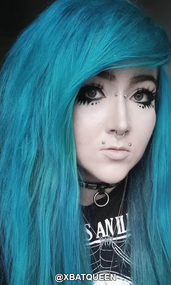 Amelia Aqua Blue | HAIR COLOUR at $18.95 only from Beserk