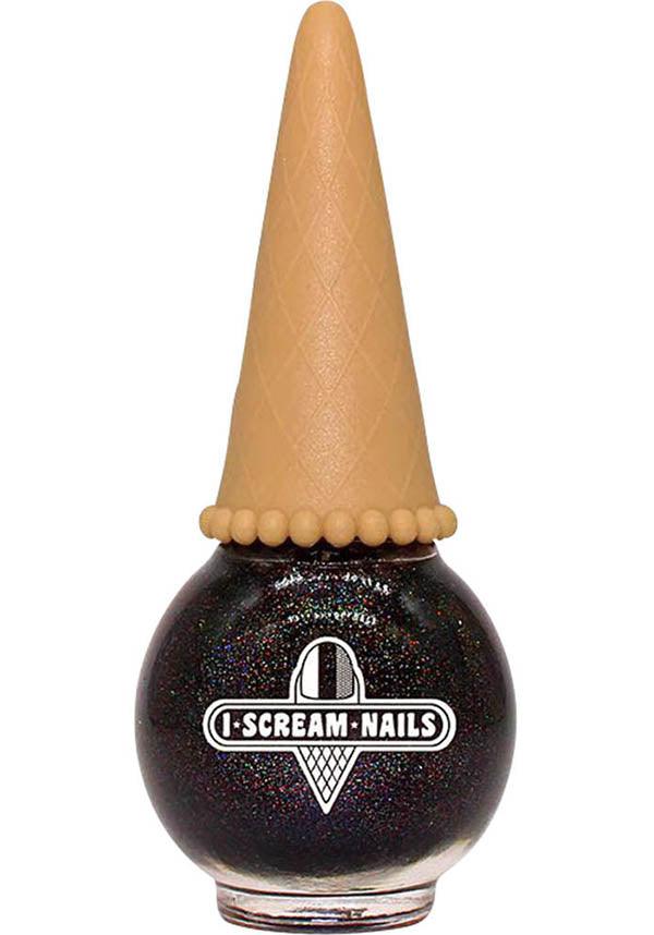 Holo Be Thy Name | NAIL POLISH - Beserk - all, apr22, black, clickfrenzy15-2023, cosmetics, cpgstinc, discountapp, fp, gitter, holo, holographic, i scream nails, IC1361, ice cream nails, labelvegan, nail, nail art, nail artist, nail polish, nail polishes, nail varnish, nails, polish, polishes, R140422, shimmer, varnish, vegan