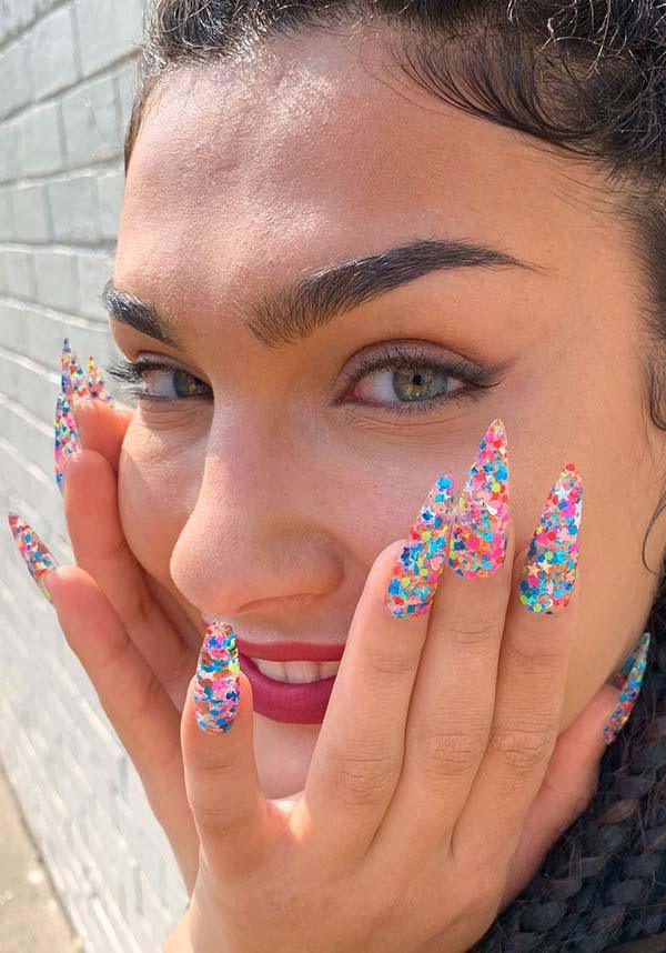 Party Starter | NAIL POLISH - Beserk - all, christmas cosmetics, clickfrenzy15-2023, colourful, cosmetic glitter, cosmetics, cpgstinc, discountapp, festival, fp, glitter, jan20, kawaii, labelvegan, multicolour, nail, nail polish, nail varnish, nails, polish, polishes, rainbow, sparkle, sparkly, varnish, vegan