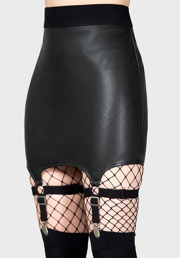 Cassandra Black | PU MINI SKIRT - Beserk - all, all clothing, all ladies, all ladies clothing, clickfrenzy15-2023, clothing, discountapp, faux leather, fp, garter, googleshopping, goth, gothic, killstar, kink, kinky, KS1085477, labelvegan, ladies, ladies clothing, ladies skirt, leather, leather look, mar23, mini skirt, pleather, plus, plus size, punk, R260323, sexy, short skirt, skirt, skirts, vegan, womens skirt