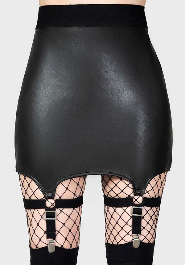 Cassandra Black | PU MINI SKIRT - Beserk - all, all clothing, all ladies, all ladies clothing, clickfrenzy15-2023, clothing, discountapp, faux leather, fp, garter, googleshopping, goth, gothic, killstar, kink, kinky, KS1085477, labelvegan, ladies, ladies clothing, ladies skirt, leather, leather look, mar23, mini skirt, pleather, plus, plus size, punk, R260323, sexy, short skirt, skirt, skirts, vegan, womens skirt