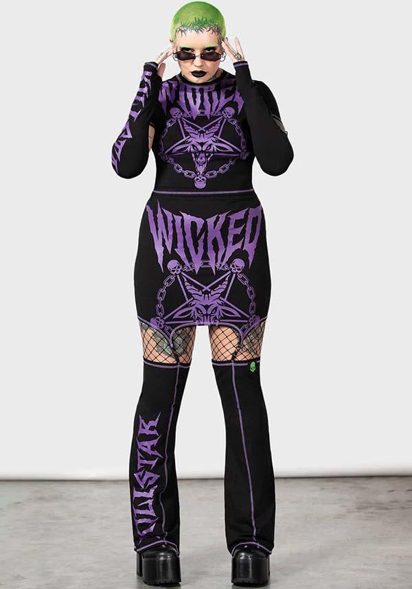 Martyr | SUSPENDER SKIRT* - Beserk - all, all clothing, all ladies clothing, baphomet, black, clickfrenzy15-2023, clothing, discountapp, eofy2023, eofy2023killstar30, feb23, flared, flares, googleshopping, goth, gothic, kill star, killstar, killstarsaleapril, KS1065314, ladies clothing, ladies skirt, leg warmers, pentacle, plus size, purple, R100223, sale, short skirt, skirt, skirts, skull, skulls, suspender, womens skirt