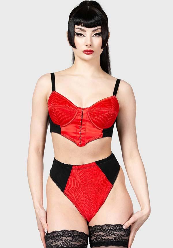 Scarlet Webutant | PANTY - Beserk - all, all clothing, all ladies clothing, christmas gifts, clickfrenzy15-2023, clothing, discountapp, fp, gifts, googleshopping, goth, gothic, gothic gifts, killstar, kink, kinky, KS1085477, ladies clothing, ladies underwear, lingerie, mar23, panty, plus, plus size, R260323, red, red and black, retro, rockabilly, sexy, spider web, spiderweb, spiderwebs, underwear, valentines, valentines day, valentines gifts