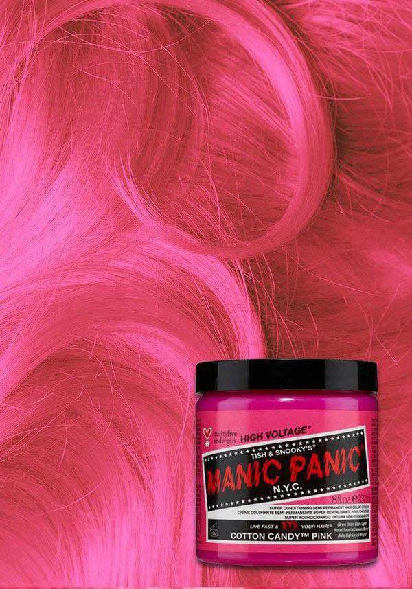 Cotton Candy | CLASSIC COLOUR [XL] - Beserk - all, bright pink, clickfrenzy15-2023, cosmetics, discountapp, dye, dyes, fp, hair, hair colour, hair dye, hair dyes, hair pink, hot pink, jul21, labeluvreactive, labelvegan, manic panic, manic panic hair, mermaid, pastel goth, pink, R010721, uvreactive, uvreactive1, vegan