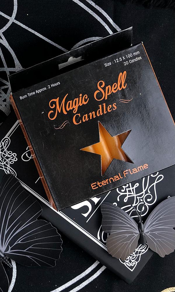 Eternal Flame [Orange] | SPELL CANDLE at $6.95 only from Beserk