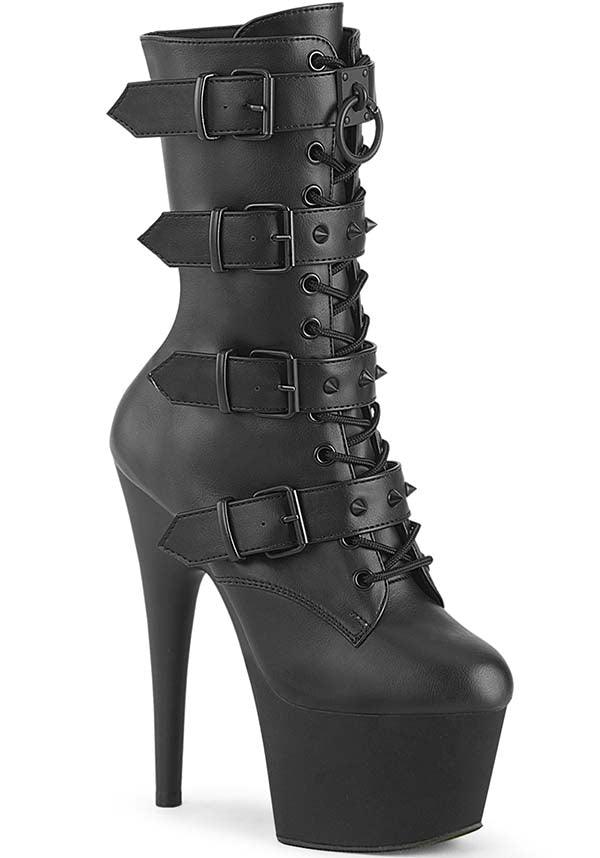 Pleaser ADORE-1046 Black Platform Boots Buy Online Australia
