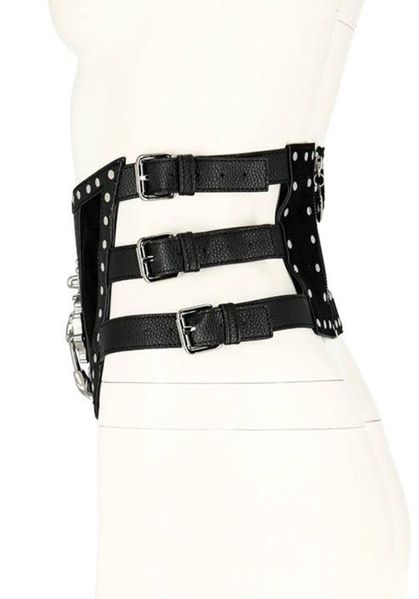 Antique Knocker | WAIST BELT* - Beserk - accessories, all, apr23, belt, belts, belts and buckles, black, clickfrenzy15-2023, discountapp, door knocker, eofy2023, eofy2023mon26-25, googleshopping, goth, gothic, gothic accessories, labelvegan, ladies accessories, medieval, ornate, R020423, renaissance, restyle, RS218094, sale, silver, vegan, waist belt