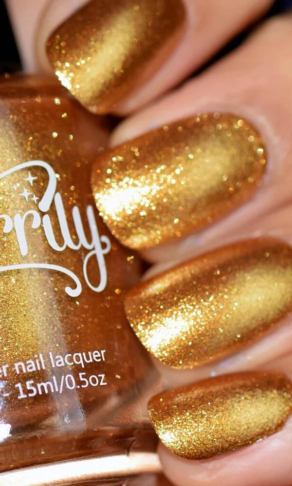 Au Gold Foil | NAIL POLISH* at $21.95 only from Beserk