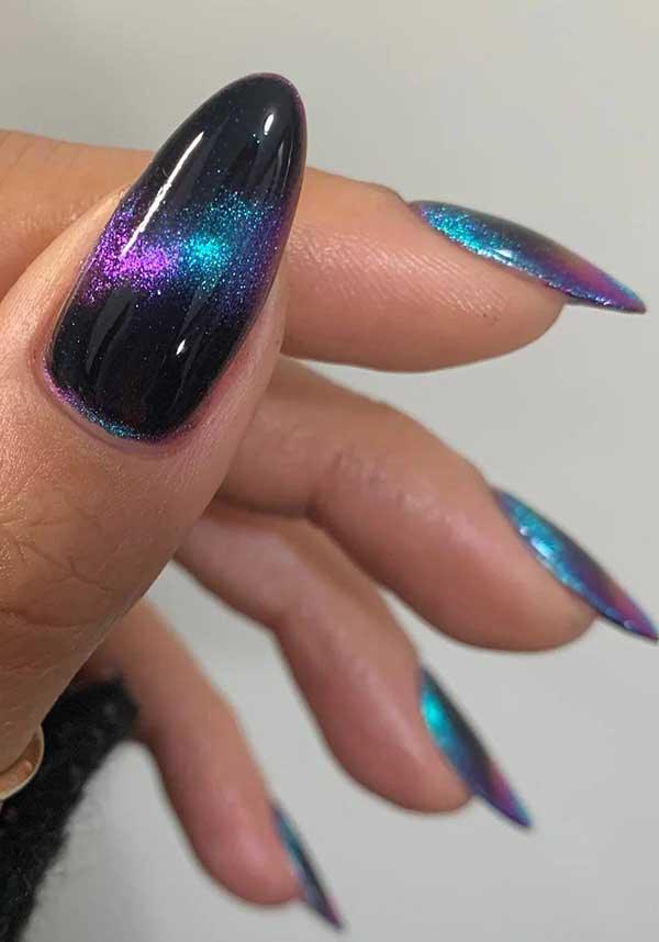 Hera | NAIL POLISH - Beserk - all, clickfrenzy15-2023, cosmetics, discountapp, fp, galaxy, googleshopping, gothic cosmetics, halloween cosmetics, halloween nails, labelvegan, mar23, mothersdayselfcare, nail, nail art, nail artist, nail polish, nail polishes, nail varnish, nails, purple, R260323, STA122, teal, vegan