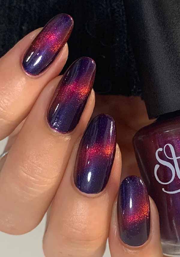 Obsidian | NAIL POLISH - Beserk - all, clickfrenzy15-2023, cosmetics, discountapp, fp, googleshopping, goth, gothic, gothic cosmetics, halloween costume, halloween nails, labelvegan, mar23, mothersdayselfcare, nail, nail art, nail artist, nail polish, nail polishes, nail varnish, nails, R260323, STA122, vegan