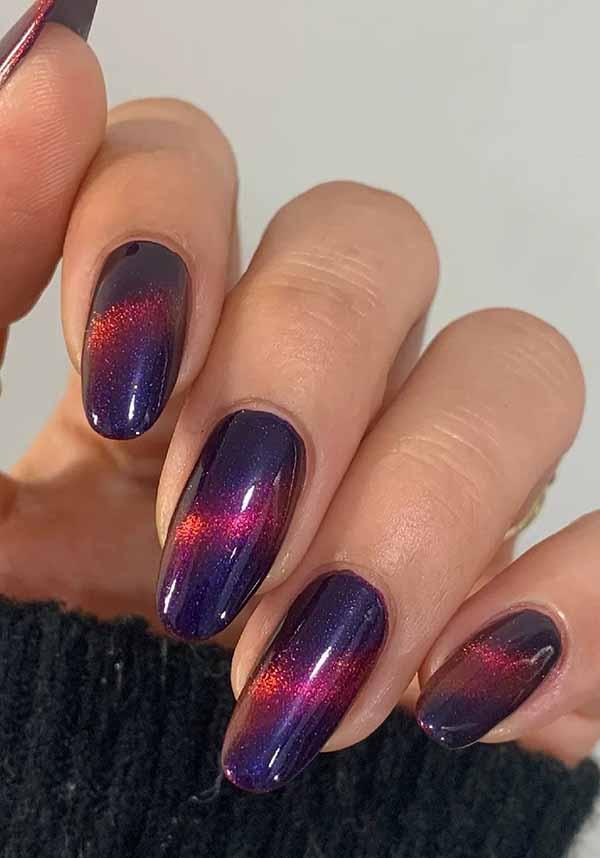 Obsidian | NAIL POLISH - Beserk - all, clickfrenzy15-2023, cosmetics, discountapp, fp, googleshopping, goth, gothic, gothic cosmetics, halloween costume, halloween nails, labelvegan, mar23, mothersdayselfcare, nail, nail art, nail artist, nail polish, nail polishes, nail varnish, nails, R260323, STA122, vegan