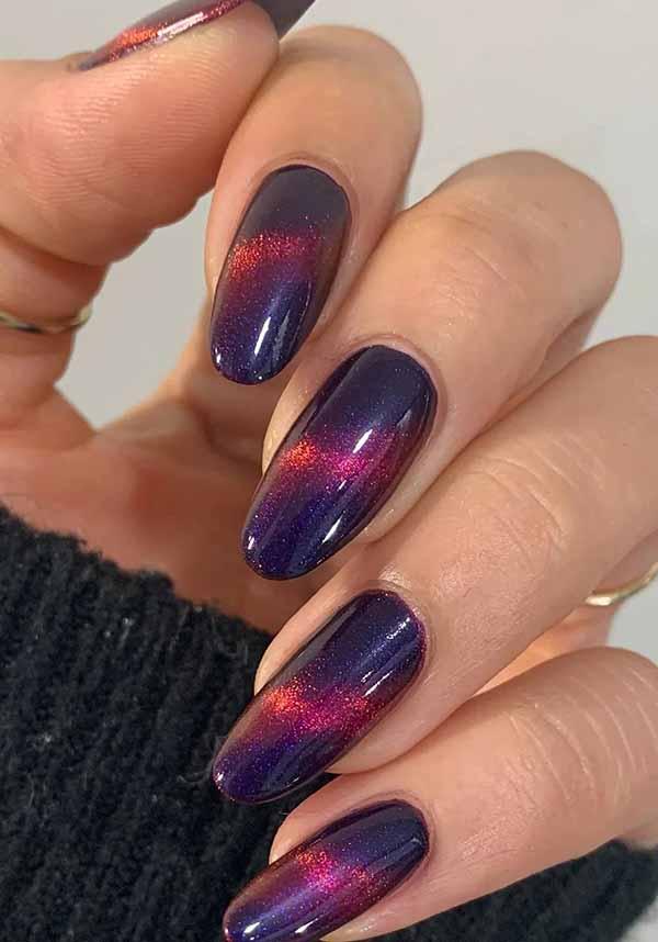 Obsidian | NAIL POLISH - Beserk - all, clickfrenzy15-2023, cosmetics, discountapp, fp, googleshopping, goth, gothic, gothic cosmetics, halloween costume, halloween nails, labelvegan, mar23, mothersdayselfcare, nail, nail art, nail artist, nail polish, nail polishes, nail varnish, nails, R260323, STA122, vegan