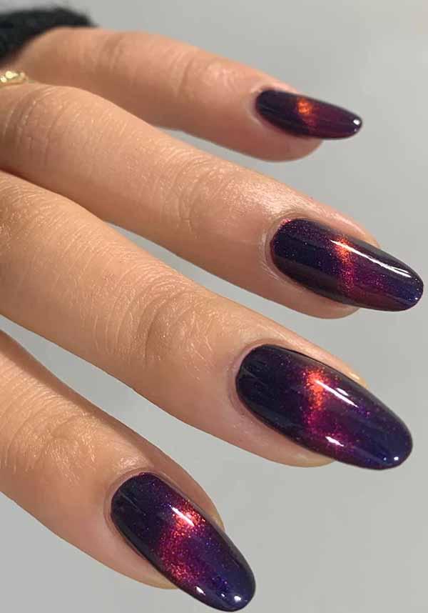 Obsidian | NAIL POLISH - Beserk - all, clickfrenzy15-2023, cosmetics, discountapp, fp, googleshopping, goth, gothic, gothic cosmetics, halloween costume, halloween nails, labelvegan, mar23, mothersdayselfcare, nail, nail art, nail artist, nail polish, nail polishes, nail varnish, nails, R260323, STA122, vegan