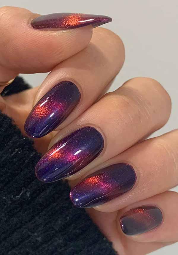 Obsidian | NAIL POLISH - Beserk - all, clickfrenzy15-2023, cosmetics, discountapp, fp, googleshopping, goth, gothic, gothic cosmetics, halloween costume, halloween nails, labelvegan, mar23, mothersdayselfcare, nail, nail art, nail artist, nail polish, nail polishes, nail varnish, nails, R260323, STA122, vegan