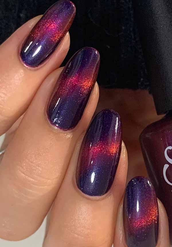 Obsidian | NAIL POLISH - Beserk - all, clickfrenzy15-2023, cosmetics, discountapp, fp, googleshopping, goth, gothic, gothic cosmetics, halloween costume, halloween nails, labelvegan, mar23, mothersdayselfcare, nail, nail art, nail artist, nail polish, nail polishes, nail varnish, nails, R260323, STA122, vegan