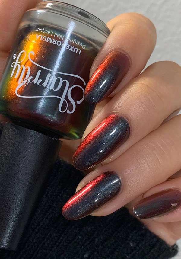 Venom | NAIL POLISH - Beserk - all, clickfrenzy15-2023, cosmetics, discountapp, fp, googleshopping, gothic cosmetics, halloween costume, halloween nails, labelvegan, mar23, mothersdayselfcare, nail, nail art, nail artist, nail polish, nail polishes, nail varnish, nails, R260323, red, STA122, starrily, vegan