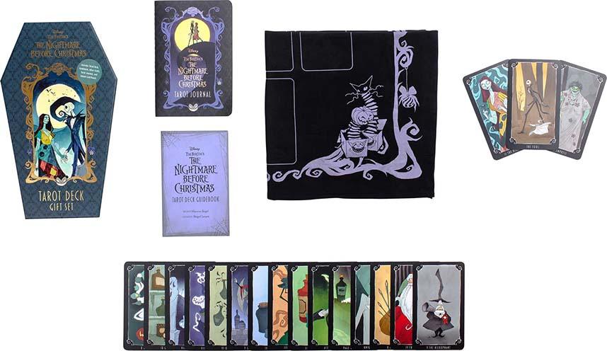 The Nightmare Before Christmas [Gift Set] | TAROT DECK AND GUIDEBOOK^ - Beserk - all, all ladies, black, cards, clickfrenzy15-2023, cpgstinc, discountapp, feb23, fp, gift, gift idea, gift ideas, gifts, goth, gothic, gothic gifts, halloween, jack skellington, ladies, nbx, nightmare before christmas, PDN79907, Phoenix Distribution, phoenixdistribution, pop culture, pop culture collectable, R190223, sally, tarot, tarot cards, tarot deck, the nightmare before christmas, witchcraft
