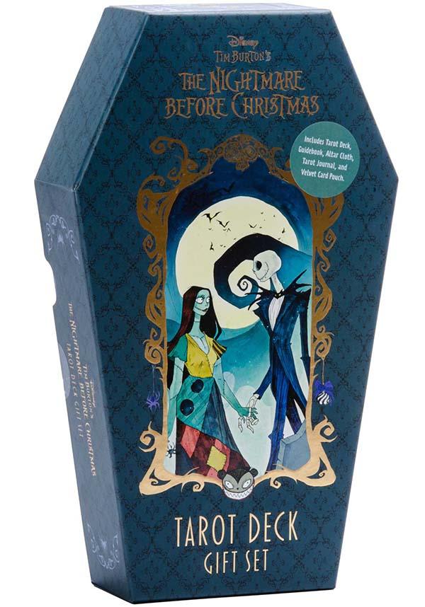 The Nightmare Before Christmas [Gift Set] | TAROT DECK AND GUIDEBOOK^ - Beserk - all, all ladies, black, cards, clickfrenzy15-2023, cpgstinc, discountapp, feb23, fp, gift, gift idea, gift ideas, gifts, goth, gothic, gothic gifts, halloween, jack skellington, ladies, nbx, nightmare before christmas, PDN79907, Phoenix Distribution, phoenixdistribution, pop culture, pop culture collectable, R190223, sally, tarot, tarot cards, tarot deck, the nightmare before christmas, witchcraft