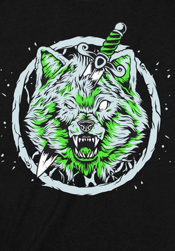 Wolfs Watch [White/Green] | T-SHIRT