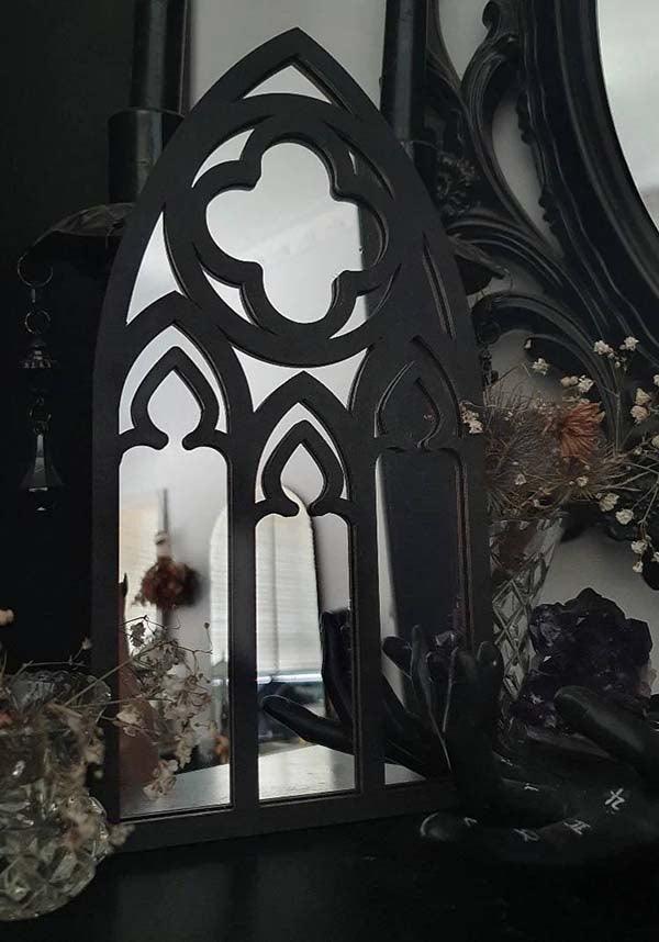 Gothic Arch | MIRROR - Beserk - all, black, black mirror, cathedral, clickfrenzy15-2023, dark academia, decor, decoration, decorations, discountapp, fp, googleshopping, goth, goth homeware, goth homewares, gothic, gothic homeware, gothic homewares, homeware, homewares, mar23, mirror, mothers day, mothersday, R210323, wall hanger, wixcraft, wixcraft candles, wixcraftcandles, WX2003